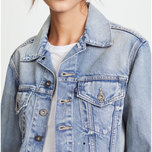 Levi’s cropped jean jacket - Picture 3 of 8